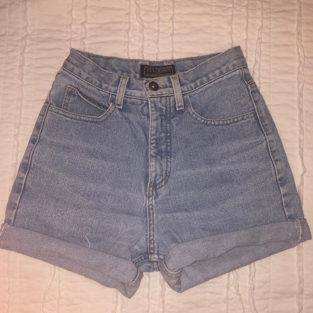 Vintage Guess mom jean shorts